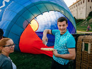 Soukromý let balónem nad hradem Veveří