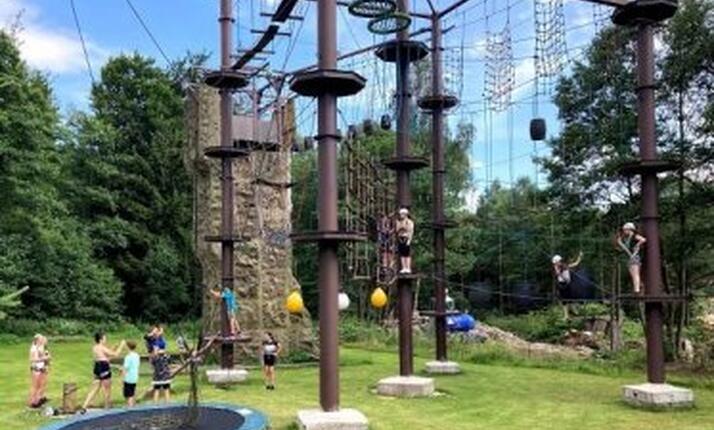 Adrenalin park Orientka - místo v krásné přírodě Jeseníků