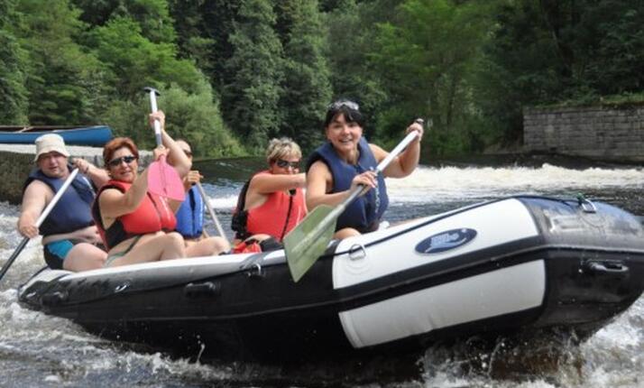 Půjčovna raftů a lodí AquaRaft České Budějovice - vzhůru k vodě