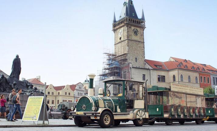 Ekoexpres okružní jízda vláčkem Praha - objevujte krásy Prahy!