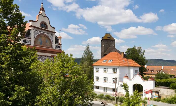 Městské muzeum Týnec nad Sázavou - expozice týnecké kameniny