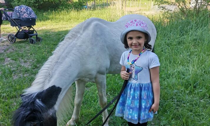 Projížďky na ponících v rodinné farmě Černá vovce Třeboc