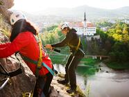 Zážitky VIA FERRATA Pastýřská stěna s průvodcem