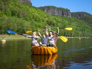 Na kánoi nebo raftu po Labi a zpět na kole - Active point Děčín