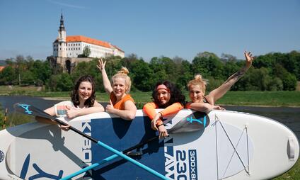 Poznejte České Švýcarsko na paddleboardu a koloběžce