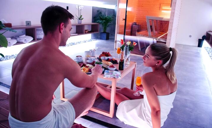 Romantický večer pro 2 v privátním wellness Upper Spa Brno