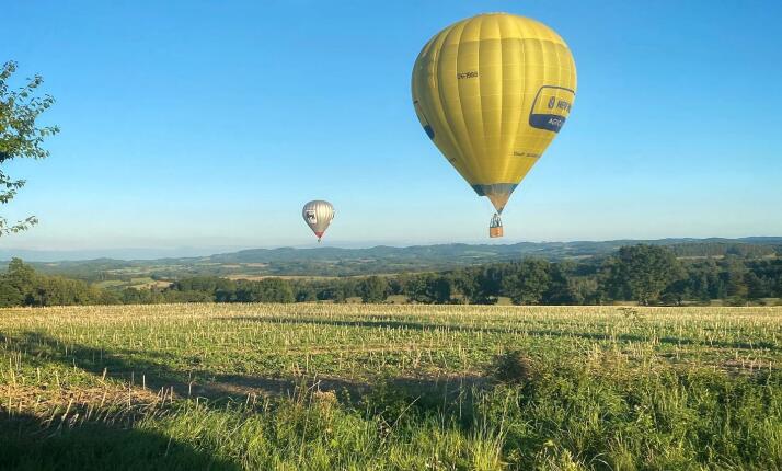 Soukromý let balónem nad Bouzovem