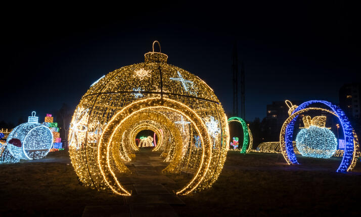 Winter Village Lumina Park Praha – SLEVA 15% na světlo Vánoc u centra Westfield Chodov