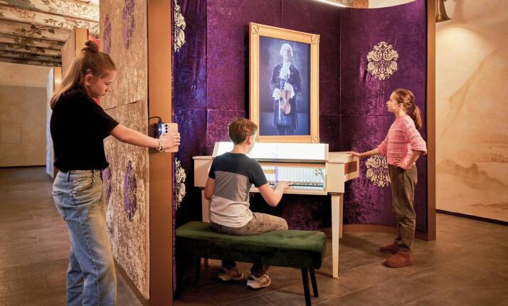 Mozart muzeum Praha - Staňte se Mozartem v novém Mozartově interaktivním muzeu