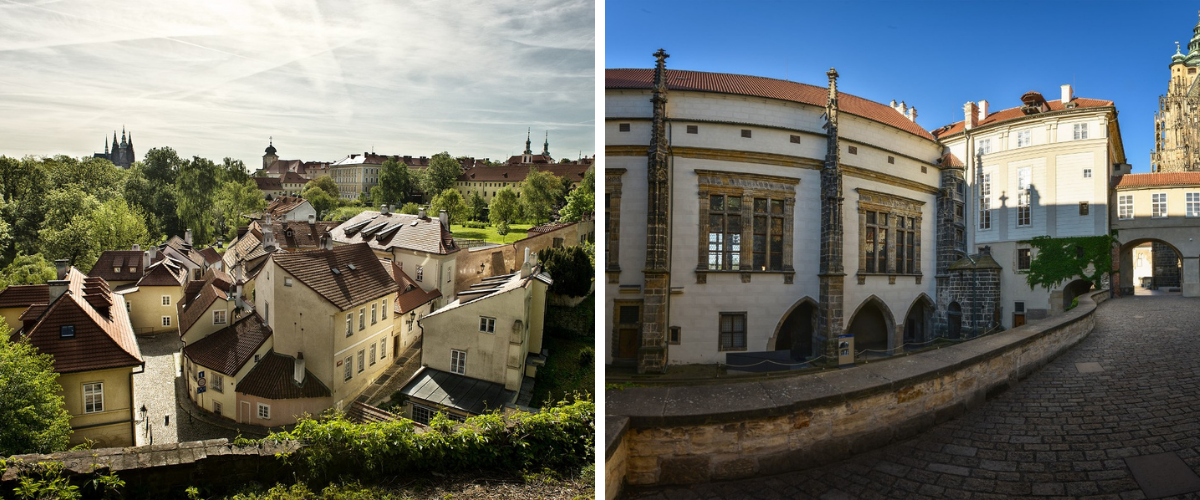 hradcany a stary kralovsky palac